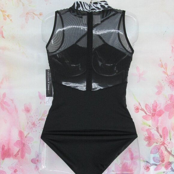 Leotard Danznmotion New Size PA SA MA LA XL Jazz Ballet Dance Gymnastics Zebra - Picture 2 of 10